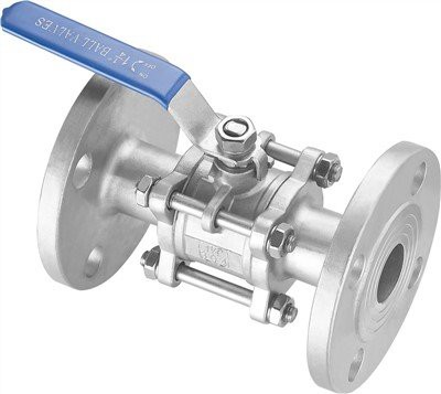 3PC Flange Ball Valve