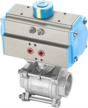 Pneumatic Actuator Flange Ball Valve